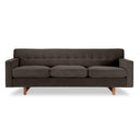 Gleason 3-Seater Velvet Sofa - Luxurious Emerald Green Upholstery - L220cm x W85cm x H76cm - Free Delivery & Assembly - Cotton Home