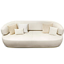 Nova 3-Seater Velvet Sofa in  â€“ Luxurious Comfort, L230cm x W110cm x H86cm - Cotton Home