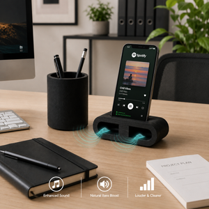 Adel Natural Sound Amplifying Mobile Stand and Pen Holder