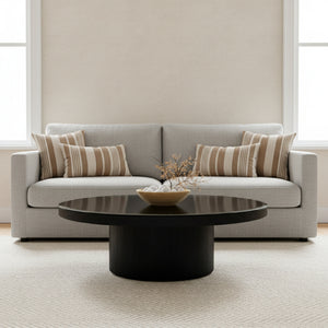 Miyo Black Glass Coffee Table