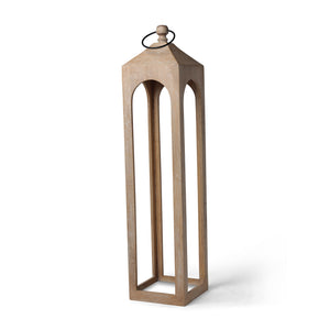 Era Wooden Lantern, Set Of 3 - Whitewash