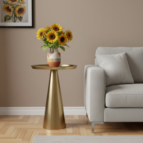 Layla Side Table - Gold