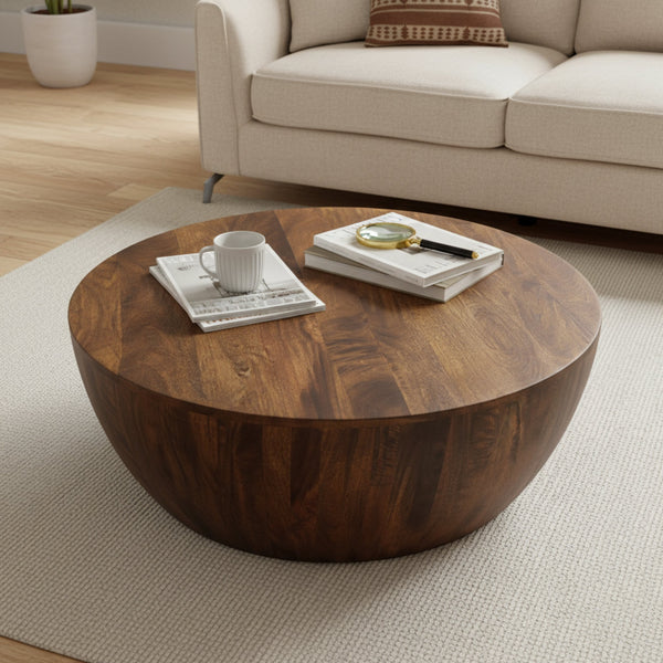 Owen Coffee & Side Table Set - Walnut
