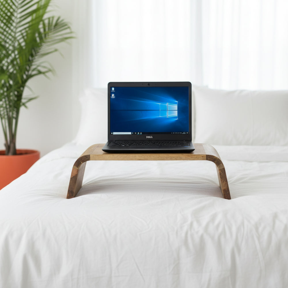 Eddie Wooden Laptop Stand - Natural