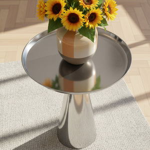 Layla Side Table - Silver
