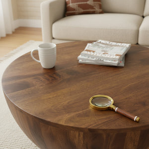 Owen Coffee & Side Table Set - Walnut