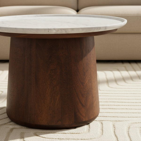 Elara Table Set With Marble Top