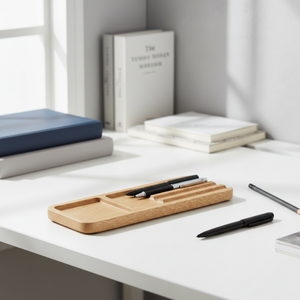 Maison Wooden Office Tray, Natural
