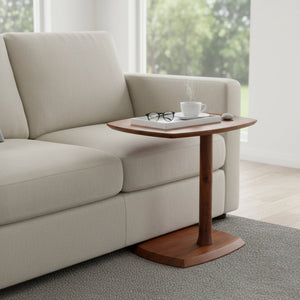 Tilly Wooden Side Table - Walnut