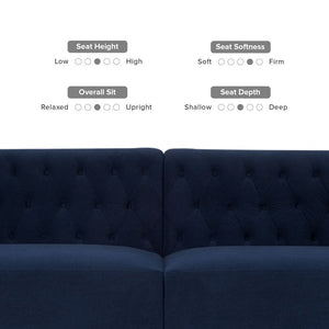 Wide Rolled Arm Lafron Sofa - Cotton Home