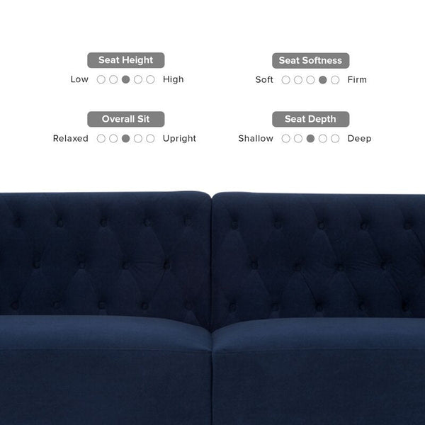 Wide Rolled Arm Lafron Sofa - Cotton Home