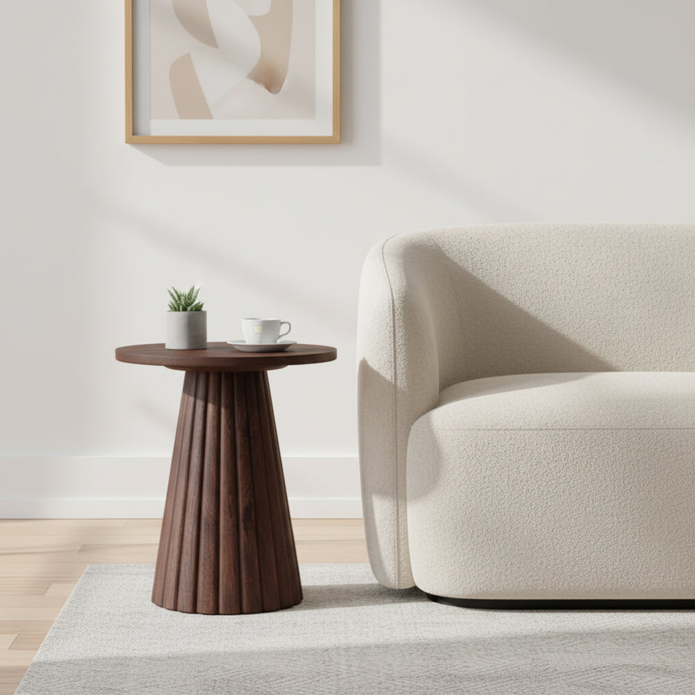 Agnus Side Table - Walnut