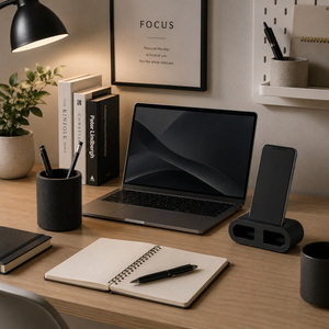 Adel Natural Sound Amplifying Mobile Stand and Pen Holder
