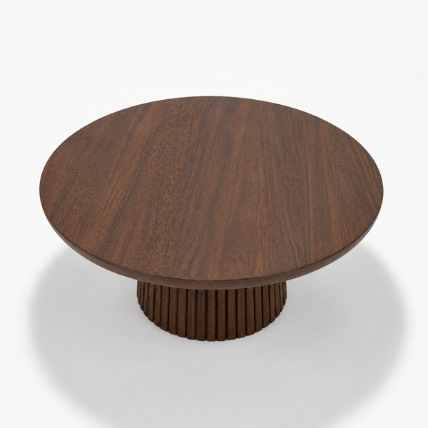 Agnus Table Set - Walnut