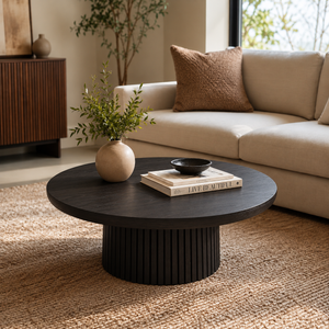 Agnus Coffee Table, Medium - Black