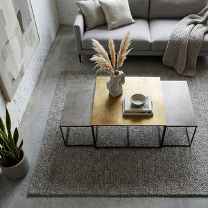 Serra Nesting Coffee Table, Set of 3 - Black