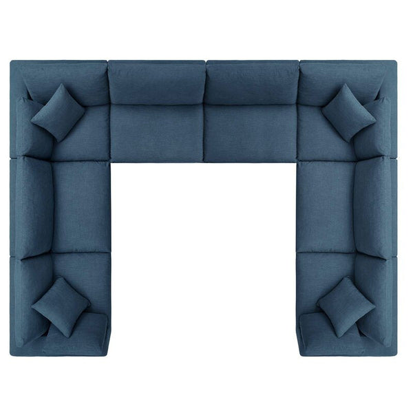 Wide Symmetrical Modular Large Sectional - Cotton Home