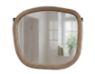 Clasp Wooden Wall Mirror