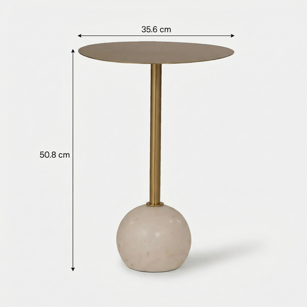 Yona Side Table - Gold