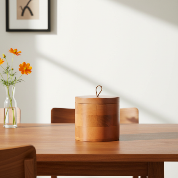 Bento Storage Jar, Set Of 2 - Natural
