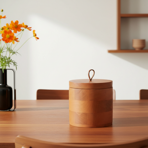 Bento Storage Jar, Set Of 2 - Natural