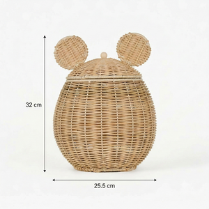 Barney Storage Basket, Small - Natural