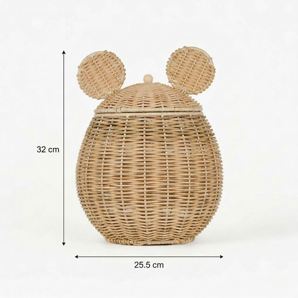 Barney Storage Basket, Small - Natural