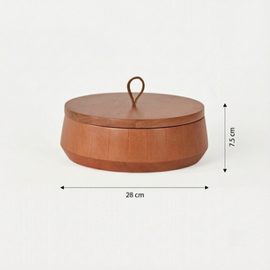 Bento Tapered Wooden Storage Box, Large - Natural