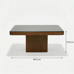 Rio Black Glass Coffee Table