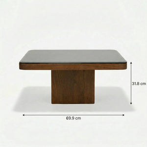Mayo & Rio Table Set - Black & Walnut