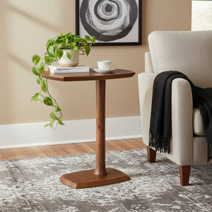 Tilly Wooden Side Table - Walnut