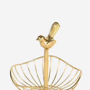 Fiza 3 Tier Serving Stand - Gold