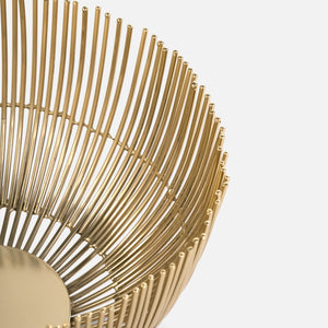 Hana Steel Fruit Basket- Gold