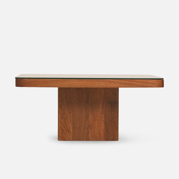 Rio Coffee Table With Antique Mirror Top