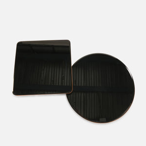 Mayo & Rio Table Set - Black & Walnut