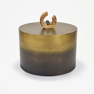 Ombre Metal Coffee Table, Gold