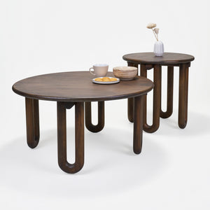 Ora Table Set - Walnut
