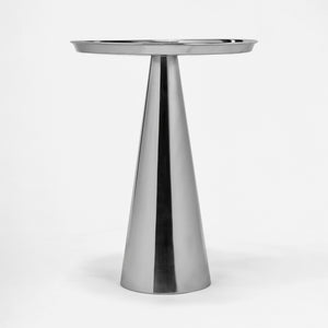 Layla Side Table - Silver