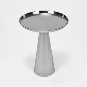 Layla Side Table - Silver