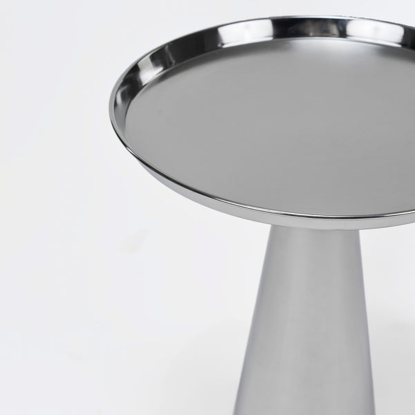 Layla Side Table - Silver