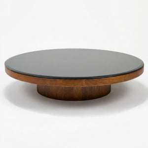 Mayo Black Glass Coffee Table