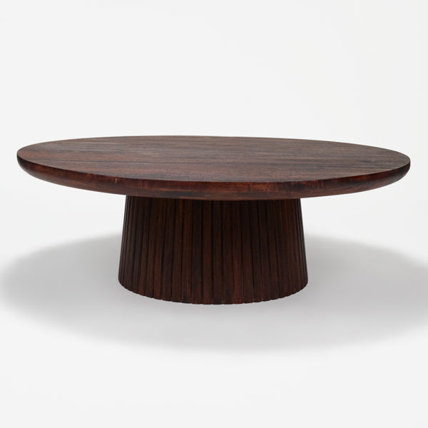 Agnus Coffee Table, Large - Dark Walnut