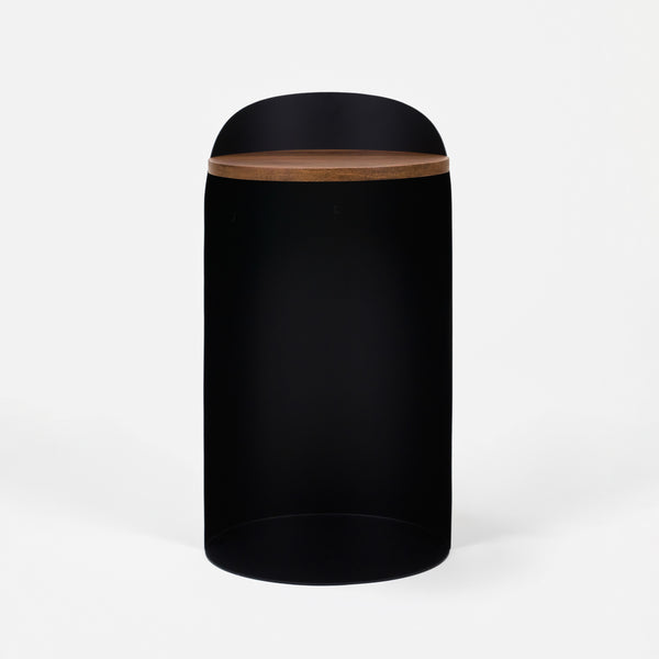 Tia Metal Side Table - Black