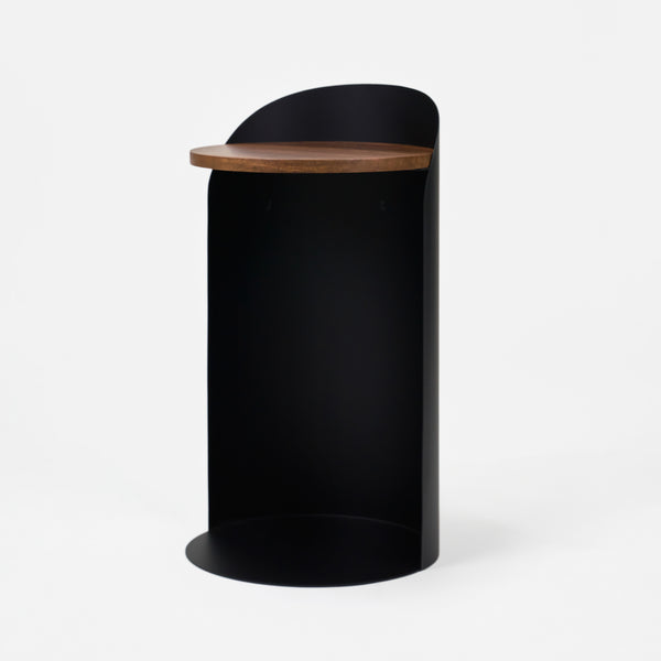 Tia Metal Side Table - Black