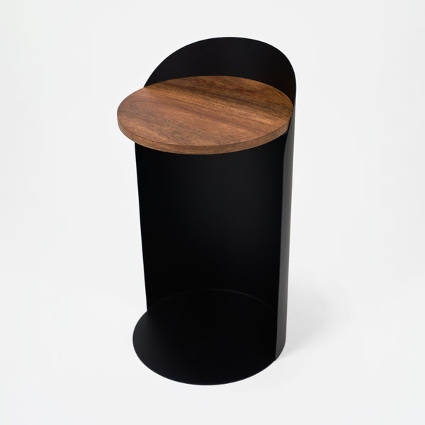 Tia Metal Side Table - Black