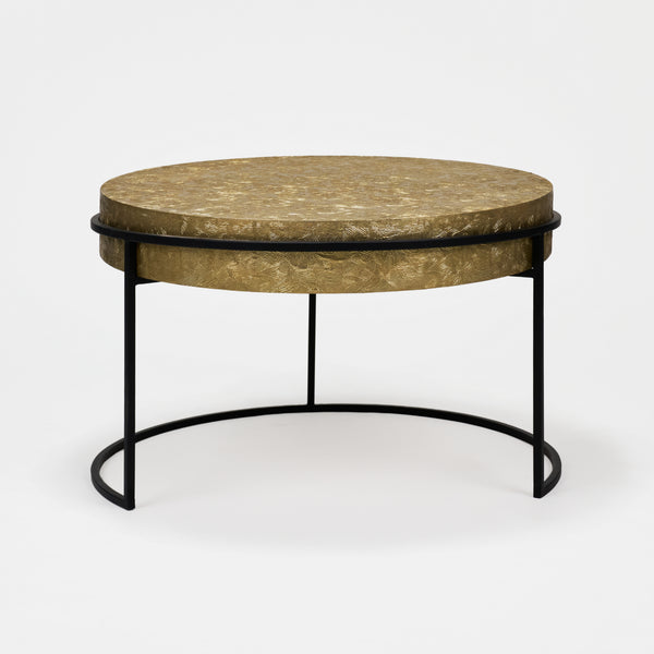 Filo Nesting Coffee Table, Set Of 2 - Gold