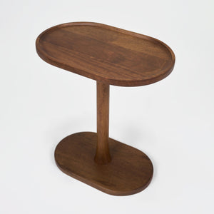 Iris Wooden End Table - Walnut