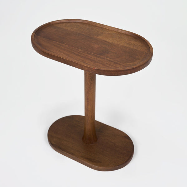Iris Wooden End Table - Walnut