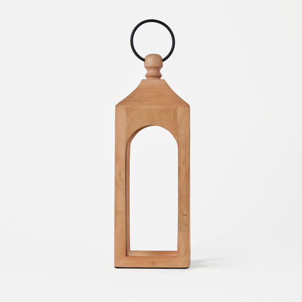 Era Wooden Lanterns, Set Of 3 - Natural