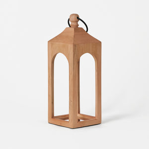 Era Wooden Lanterns, Set Of 3 - Natural